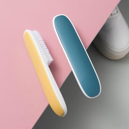1 Piece Household Plastic Shoes Cleaning Brush Multifunctional Soft Wool Shoe Socks Washing Brush Clothes Dust Scrubbing Tools