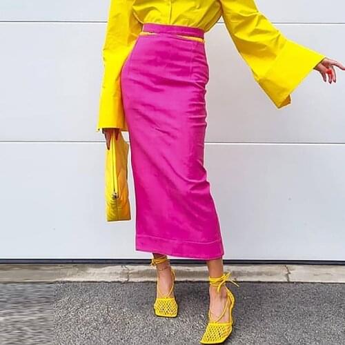 Женские кожаные юбки SLSHLYJ China At AliExpress