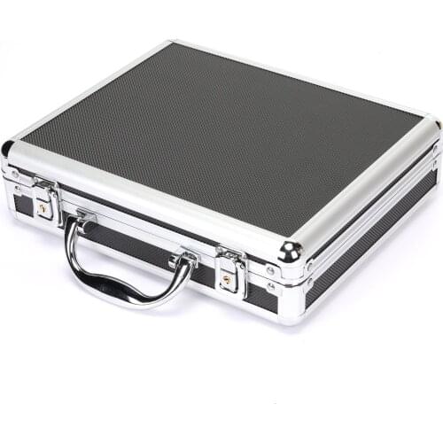 Tactical Aluminum M4 Hard Pistol Gun Case Padded Foam Lining Box For Hunting Pistol Airsoft Gun Holder