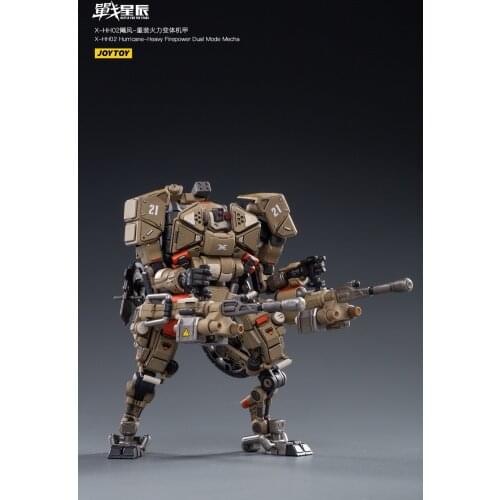1/18 Hurricane-Heavy Firepower JOYTOY JT1019 /JT1026 Dual Model Mecha Figure Model In Stock