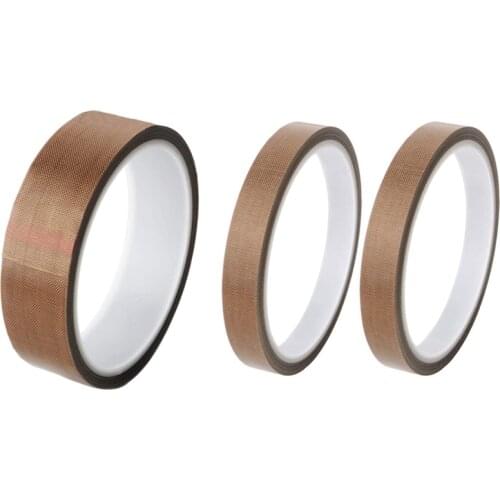 1 Roll PTFE Tape for Vacuum Sealer Machine,Hand and Impulse Sealers (1 Inch x 33 Feet) & 2 Roll (1/2-Inch x 33 Feet)