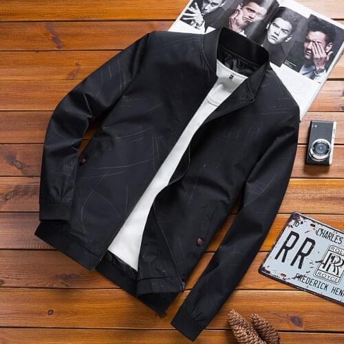 2020 Brand Clothing Mens Baseball Jacket Fashion Outwear Bomber Jacket Men Spring Autumn Warm Jackets Slim Fit Casual Overcoat