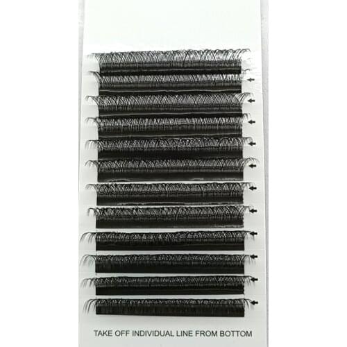 2021 new black yy type eyelash extention love net braided y-shaped eye lash color auto flower super soft mink cilia