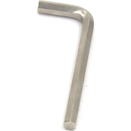 5pc/lot 2.38-4.76mm M2-M8 DIN911 L Type Long Arm Allen Repair Accessories Wrench 45# Steel Hardened Environmental Nickel