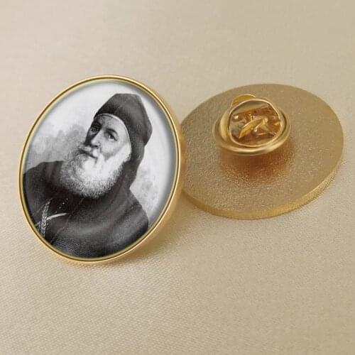 The Great Man Religion Jesus Christ/Muhammad Brooch/Badges/Lapel pins