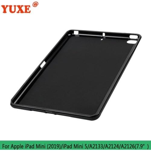 Tablet Case For iPad Mini 5 2019 7.9 inch A2133 A2124 A2126 Cover Fundas Silicone anti-drop Back Cases for ipad mini5 7.9"