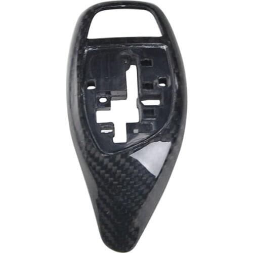 Carbon Fiber Car Gear Shift Knob Cover Trim for-BMW F20 F21 F22 F23 F30 F34 F35 F32 F33 F36 F06 F12 F13 F25 F26 F15 E16