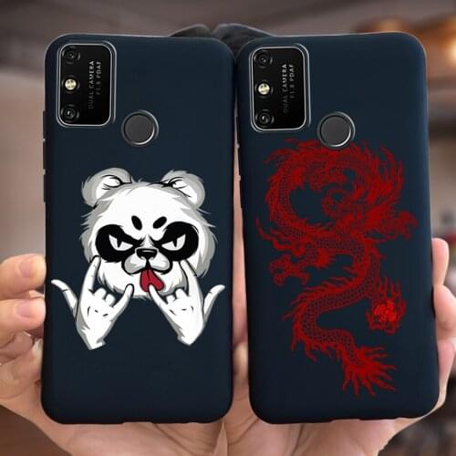 For Honor 9A Case Cool Fashion Soft Silicone Back Cover For Huawei Honor 9A 9 A Honor9A Phone Cases Unique Painted Fundas Bumper
