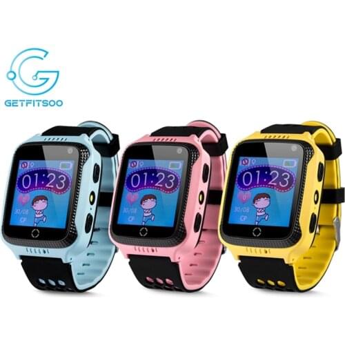 Getfitsoo GW500S Smart Watch Kid 2G WIFI GPS Anti-lost Torchlight Camera-Watch Baby Outdoor SOS Help Phone Call Location Tracker
