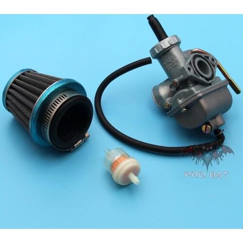 PZ16 16mm Carburetor Carb Air Filter For Kazuma Meerkat Redcat Moped ATV Mini Chopper Go Krat 110cc 90cc 70cc 50cc