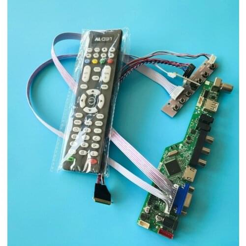 Kit for LTN140AT26-L01/H02/804 Controller Doard Remote HDMI Screen Audio Panel USB 1366x768 40pin TV LVDS Display AV LED VGA LCD