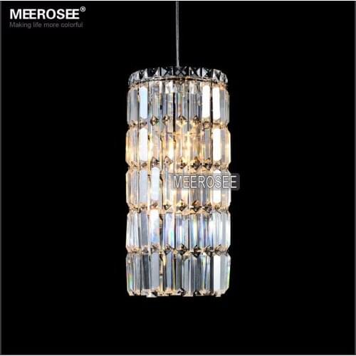 Small Modern Pendant Lights Crystal Hanging Lustre de cristal Lamp garden light foyer Cocina outdoor lighting 100% Guarantee