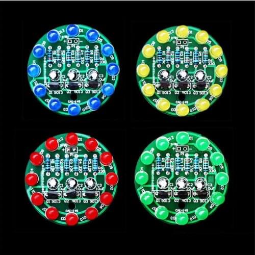 LED water lamp production kit Triode marquee parts electronic component training welding practice board