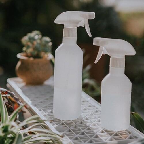 Plastic Cleaning Spray Bottles, 12oz (350ml) Refillable Containers Bottles , Leak Proof, 3 Ways Adjustable Head Sprayer