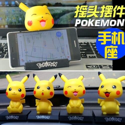 Takara Tomy Pokemon Pikachu Anime Cartoon Figure Dolls Cute Pikachu Catoon Figure Toy Collectible Model Toy Children Kids Gift