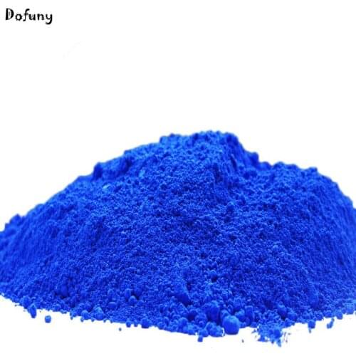 Sapphire Blue Fluorescent powder, fluorescent pigment For DIY soap cosmetics
