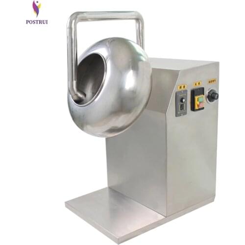 Chocolate Candy Coating Machine / Automatic Small Sugar Coating Machine