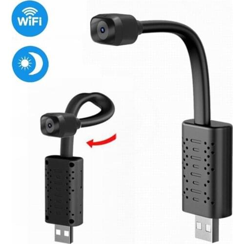 U22 IR Night Vision HD 1080P WiFi USB Camera Video Recorder Digital Micro Motion Detection Support Hidden TF Card Mini Cam