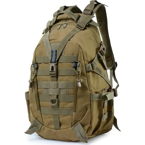 40L Military Tactical Backpack for Men Camping Hiking Backpacks Reflective Outdoor Travel Bags Molle 3P Climbing Rucksack Bag
