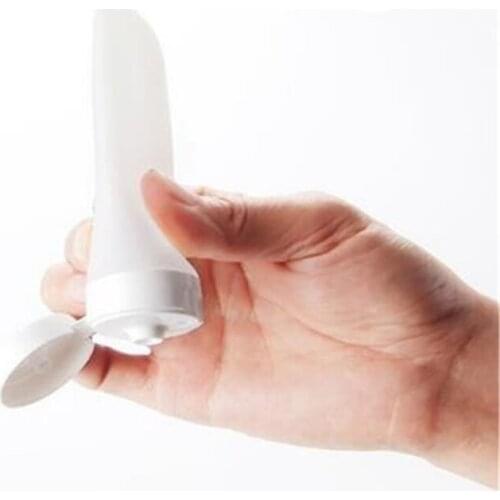 1 Pc White Portable Silicone Refillable Bottles Traveler Packaging Lotion Points Portable For Packing Wash Spray Bottle