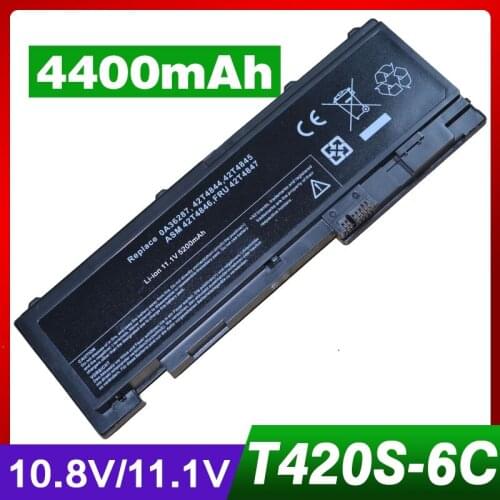 6 cells 11.1V Laptop Battery For Lenovo ThinkPad T420s T420s 4171-A13 T420si 0A36287 42T4844 42T4845 ASM 42T4846 FRU 42T4847