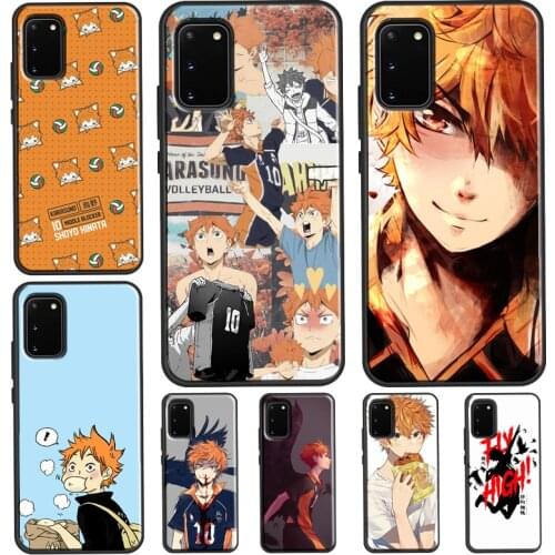 Hinata Shoyo Haikyuu For Samsung Note 20 Ultra Note 10 Plus Case For Galaxy S21 S8 S9 S10 Plus S20 FE Coque
