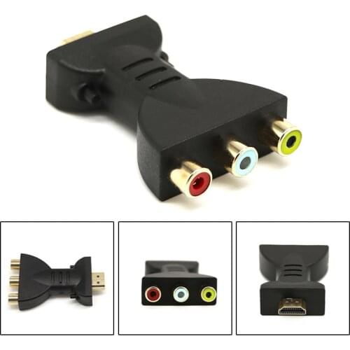 HDMI to 3 RCA Video Audio Converter Head AV Adapter Female Head 5ft/1.5m HOT SALE