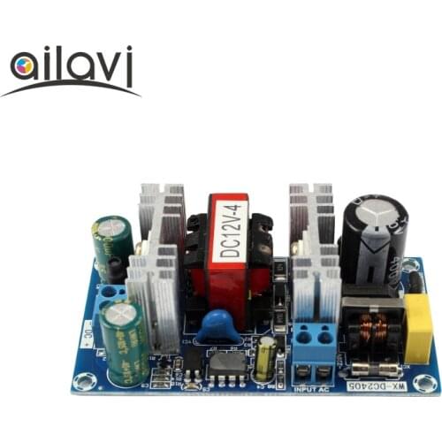 Industrial Grade AC100V-240V 110V 220V To DC12V 4A Switching Power Supply Module Low Ripple AC-DC Power Supply Bare Board