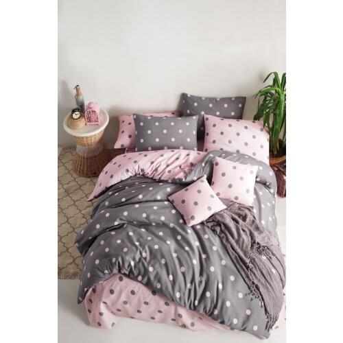2021 Bedding Set With Pillowcase Duvet Cover Sets Bed Linen Sheet Double Full Single Size Quilt Covers Bedclothes Pink&Rose