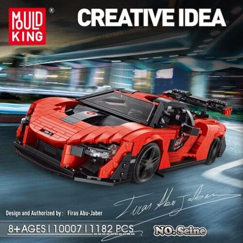 Kids Educational DIY Toys High-Tech Building Blocks The Senna Super Racing Car Model Bricks for Children Adults Gifts