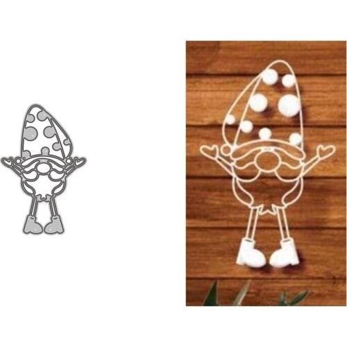 Metal Cutting Dies Cute Doll for Scrapbooking DIY Crafts Stencil Card Make Album Decorative New 2021