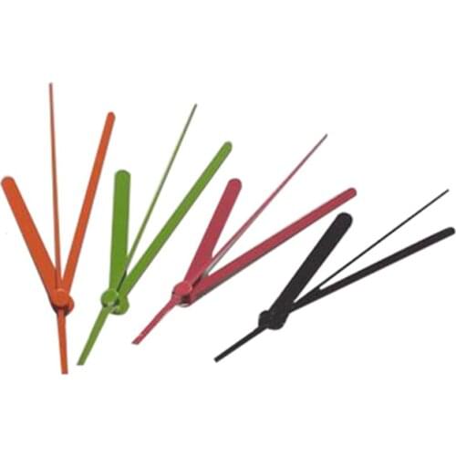 200sets Creative DIY Kit Mechanism hands Clock Parts Wall Clock Quartz colorflu Hour Minute Hands Quartz Clock Movement pointers