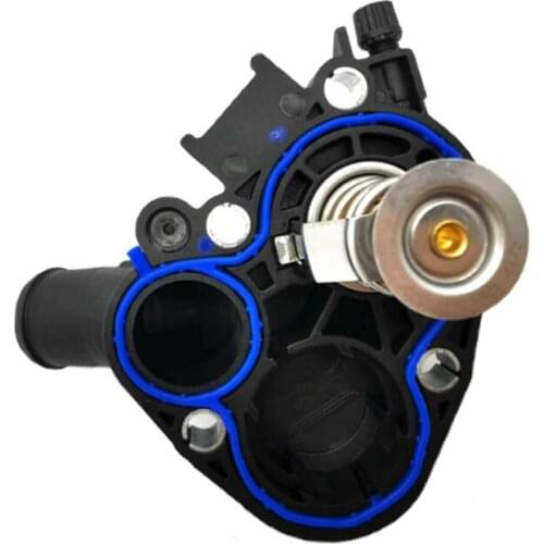 Cooling System Thermostat Hosing Water Flange 9676409580 9675849380 For Peugeot 208 308 301 Citroen C1 C3 C4