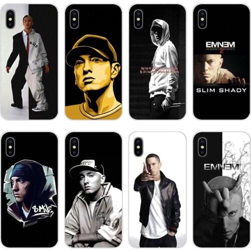 Hip Hop Rapper Eminem Rap King For Huawei Honor 4C 5C 6X 7 7A 7C 8 9 10 8C 8S 8X 9X 10I 20 Lite Pro TPU Transparent Cases Covers