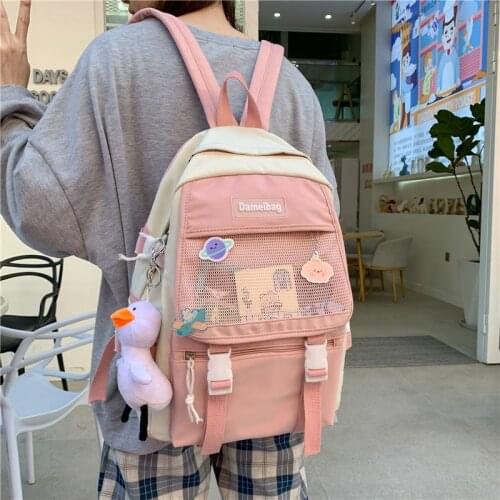 Школьные рюкзаки для девочек Prursella China At AliExpress