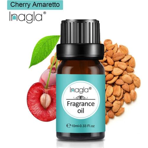 Inagla Cherry Amaretto Fragrance Essential Oils 10ml Pure Plant Fruit Oil For Aromatic Aromatherapy Diffusers Cocoa Butter Oil