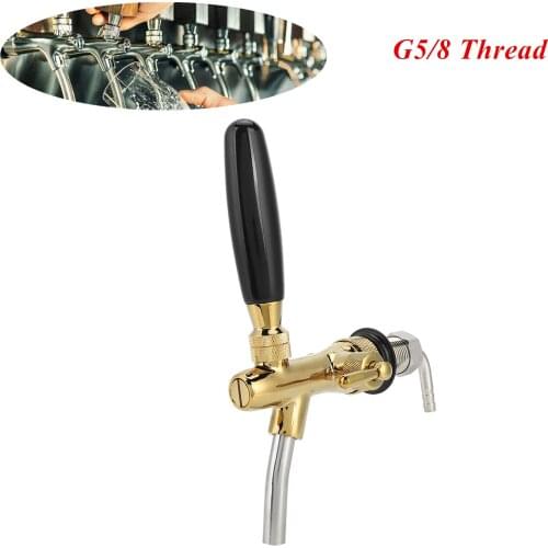 Beer Tap Faucet & Adjustable Faucet , Beer Homebrewing Tap Non-slip Handle Beverages Dispenser for Home