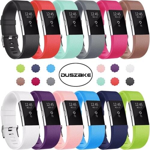 DUSZAKE For Fitbit Charge 2 Band Replacement Accessories Bracelet Strap For Fitbit Charge2 Band Accessories Wristband Strap
