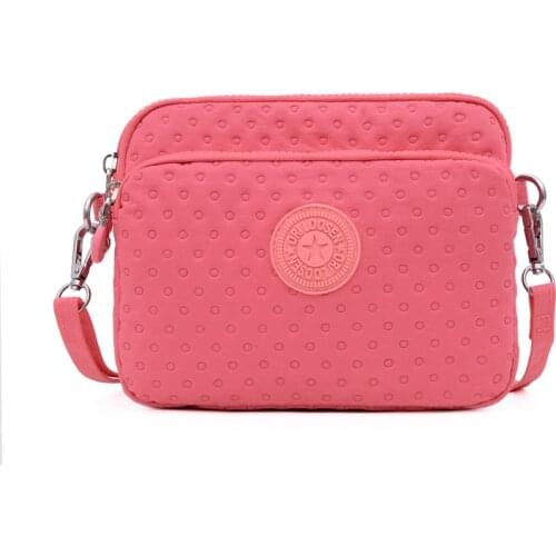 Women Nylon Handbag Large Capacity Beach mobile phone bag wallet New Fashion Messenger Bag Small Fashion Womens Single Shoulder