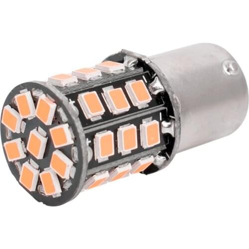 10Pcs 1156 P21W BA15S 7506 R10W R5W 33 LED Auto Brake Bulbs Turn Signal Lamps Car Daytime Running Light White Red Amber Yellow