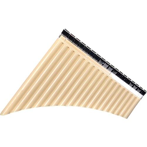 18 Pipe Pan Flute Panpipes C Key Pan Pipes with Mouthpiece for Beginners Students