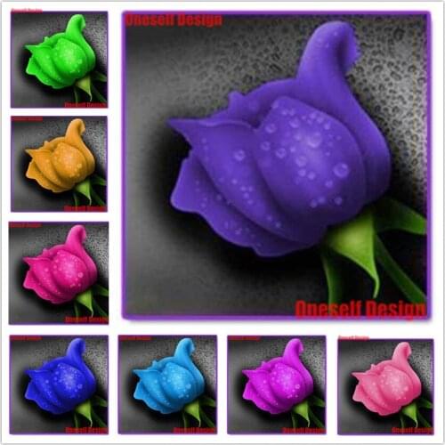 5d beaded embroidery full Diamond Mosaic Sale flower 3d Diamond Painting full set flower 5d Diamond Embroidery Full Set flower