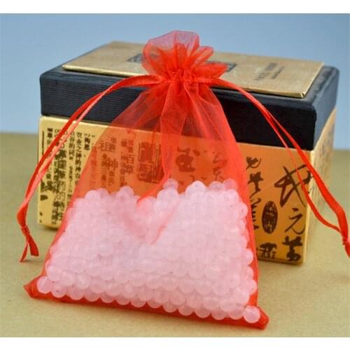 Free Shipping Wholesale 100pcs/lot 15x20cm red color Drawable Organza Jewelry Packaging Wedding Gift Bags&Pouches