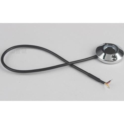 10pcs Four-wire with zinc LED lamp Dallas Reader DS9092 Reader Card Ibutton reader 30cm