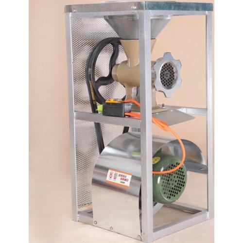 Electric meat grinder Fission minced chicken shelf Broken bones machine Grind pepper Enema 2.2 KW motor Single belt