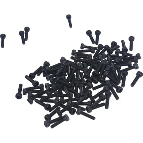 F15341 100Pcs M2.5*10 M2.5 Hex Screws 10mm for DIY F450 F550 RC Quadcopter Drone MultiCopter Flamewheel Frame Assembly FS