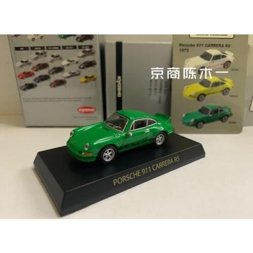 1/64 KYOSHO Porsche 911 Carrera RS 2.7 duck tail LM F1 RACING Collection of die-cast alloy car decoration model toys