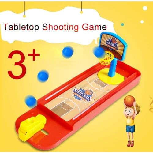 Mini Basketball Shooting Game Stress Reliever Toys Table Game Kids Funny Gadgets Anti-stress Toys For Children Board Game