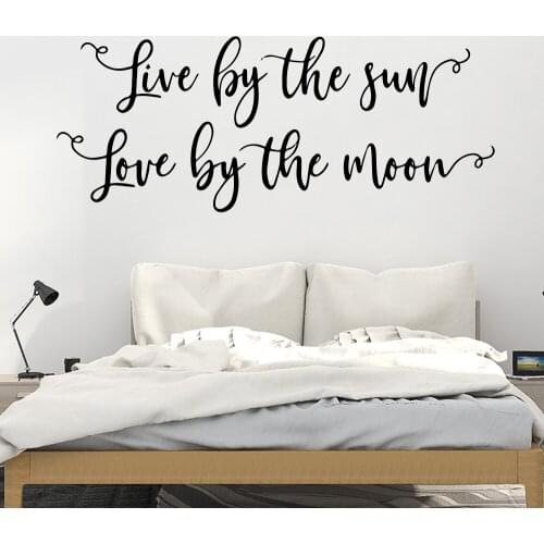 NEW sentence Nursery Wall Stickers Vinyl Art Decals For Bedroom Living Room Decoration Decal Stickers Mural