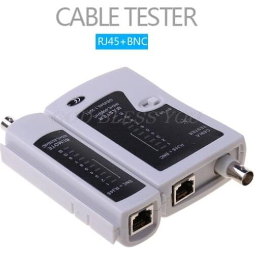 New RJ45 BNC Tester Test NS-468B LAN Network Cable Wire Drop Shipping